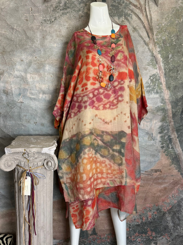 6113PW Santa Maria Tunic Dress