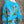 Load image into Gallery viewer, 91225 Flower Garden Linen Top-Turq
