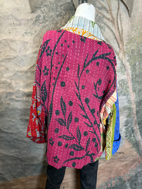 SS6148 Funky Kantha Jacket-Marley A