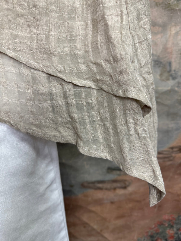 MP-CR293 Double Layer Tank-Natural