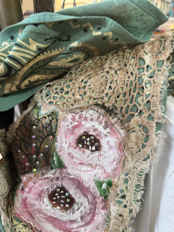 ARB Hand Painted Bandana-Sage