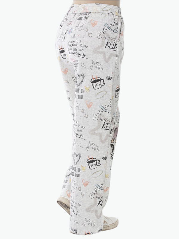 TF-7150 Cotton Whismy Pants-White