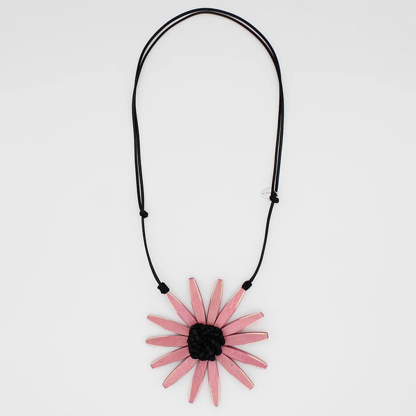 S25 Amaya Flower Necklace-Pink