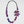 Load image into Gallery viewer, S25 Dahlia Statement Necklace-Purples
