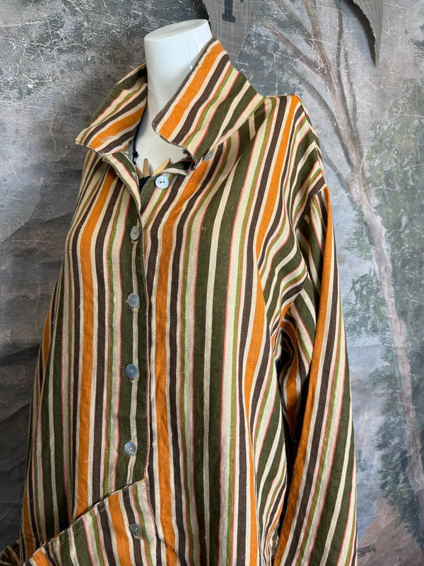 5510 Architecture Top-Autumn Stripe