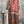 Load image into Gallery viewer, DYM287 Bohemian floral block print poet maxi dress in rust red and brown with chain necklace accent - 1
