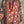 Load image into Gallery viewer, DYM287 Bohemian floral block print poet maxi dress in rust red and brown with chain necklace accent - 8

