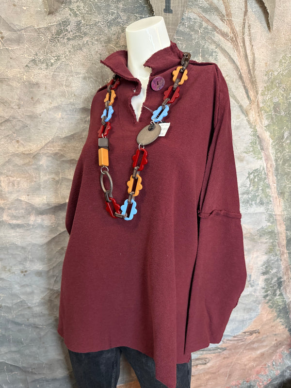 8300-1261 Funnel Plus 3 Inches- Red Indigo