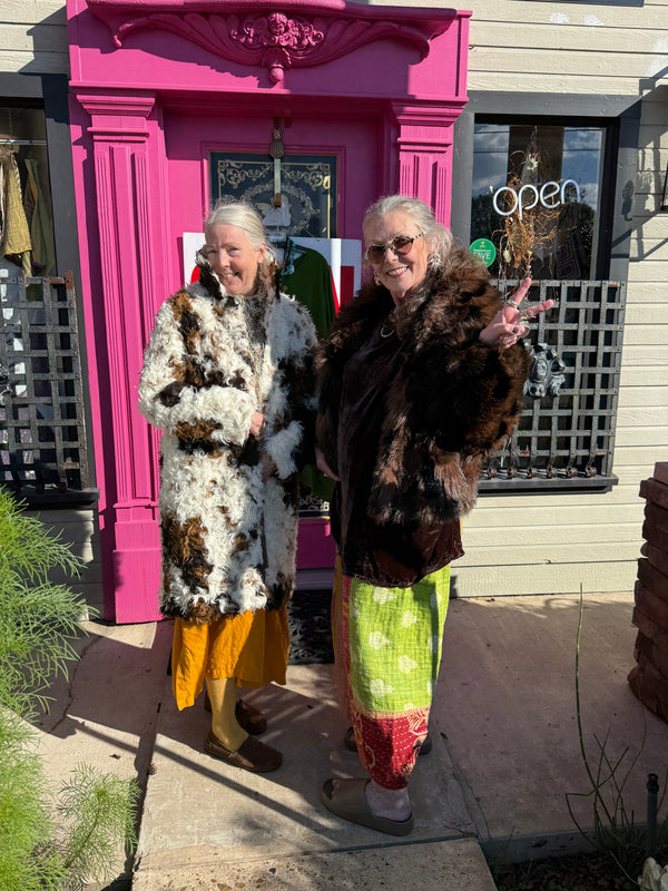 5764 Faux Fur Mink Short Coat