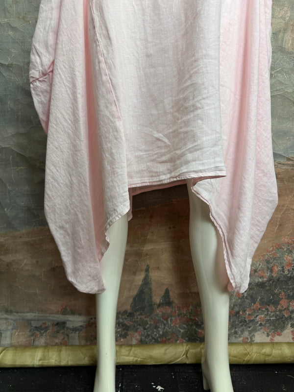 MP-HLD1066 Lagenlook Dress-Pink