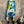 Load image into Gallery viewer, 7063V Block Dyed Justly Top-TURQ MIX
