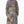 Load image into Gallery viewer, D540 Waffle Knit Cowlneck Dress in colorful abstract cat print with long sleeves and midi length - 2
