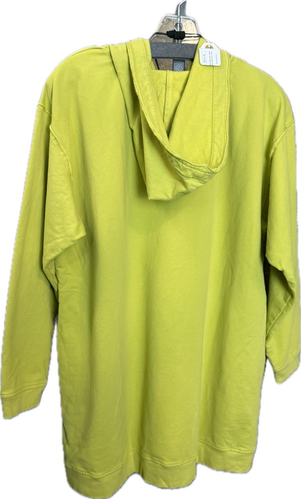 A2994202 Long/Slv Flower Tee-Wasbi Green