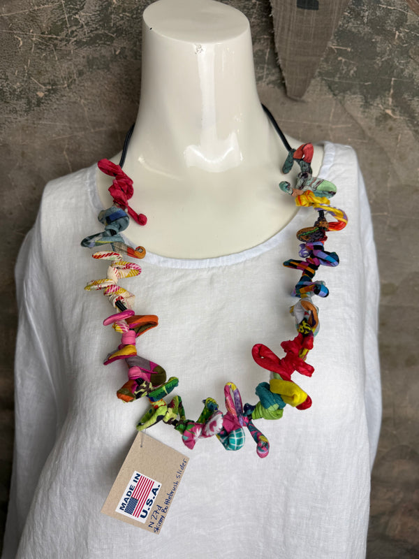 26N27 Skinny Bottle Slide Necklace