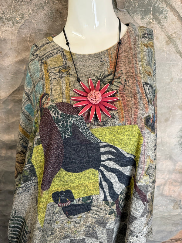 T805CN Crew Neck Top-Miss.Camille