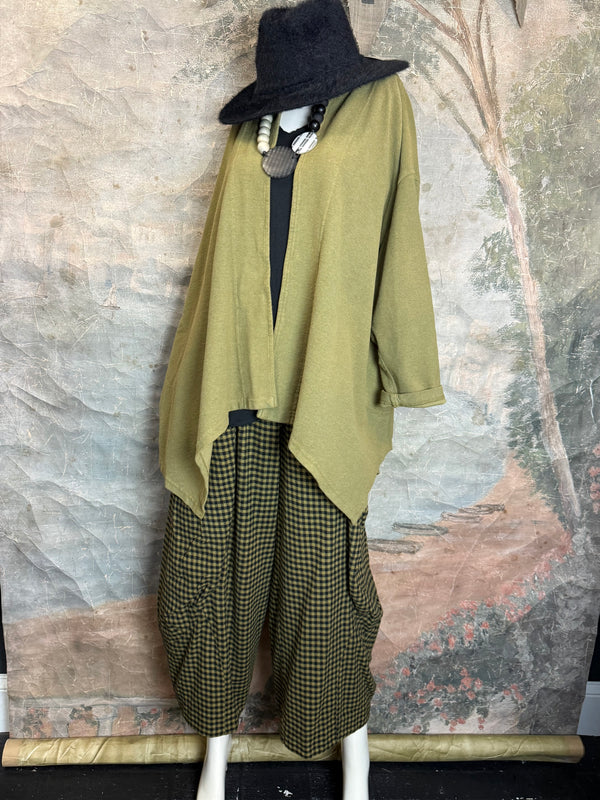 833-3184 Flare Cardi Coat