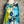 Load image into Gallery viewer, 7063V Block Dyed Justly Top-TURQ MIX

