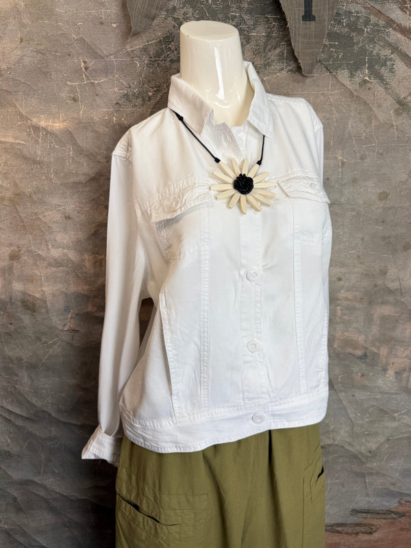 LIN7403 LULA B TRAVEL JKT-WHITE
