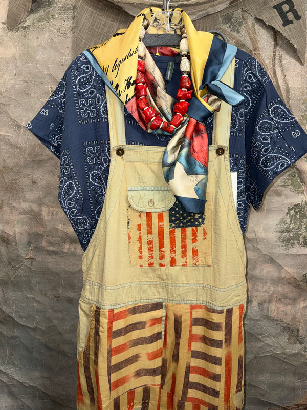 PL-G525 Flag Overalls