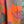 Load image into Gallery viewer, 90847C Painterly Bubbles Dress-Orange Kiss
