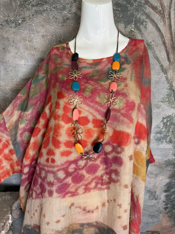 6113PW Santa Maria Tunic Dress