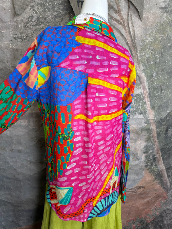 CP-92527 Abstract Blouse