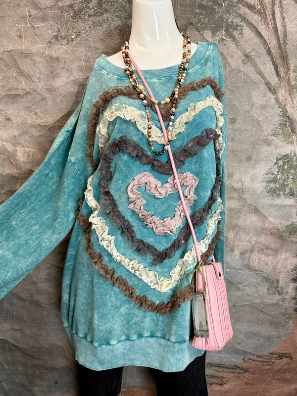 A26 Stitch Love Story Sweatshirt