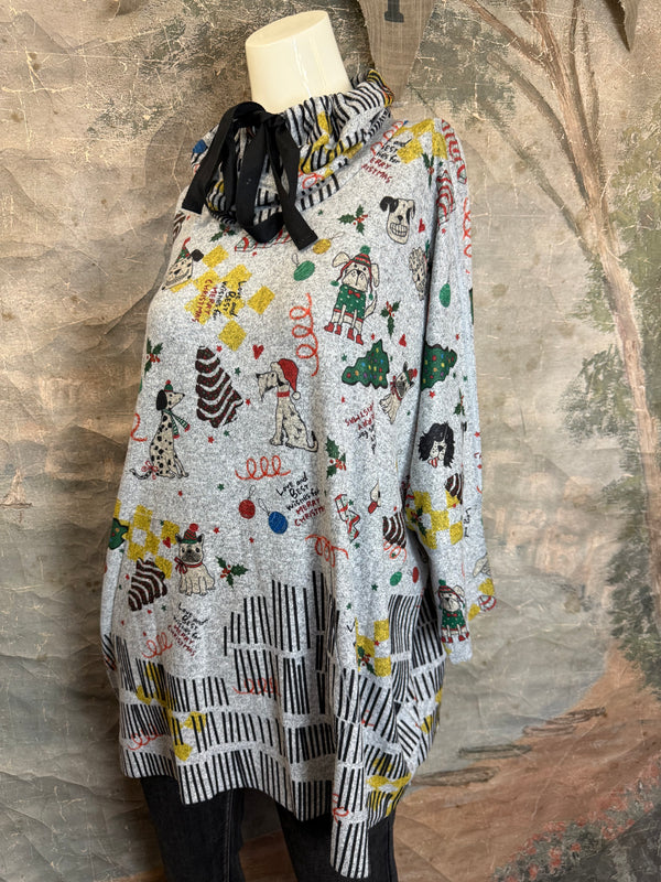 T809BG Cowlneck Pullover