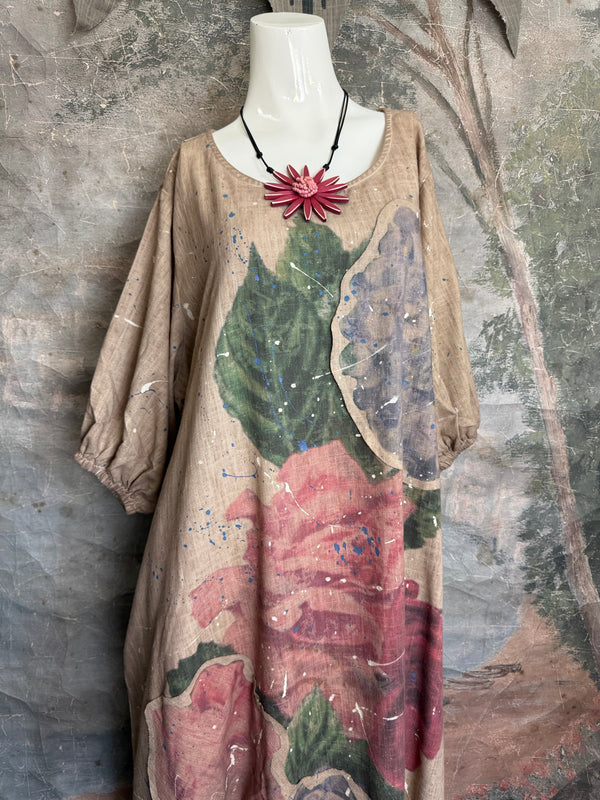 ARB Linen Rose Dress