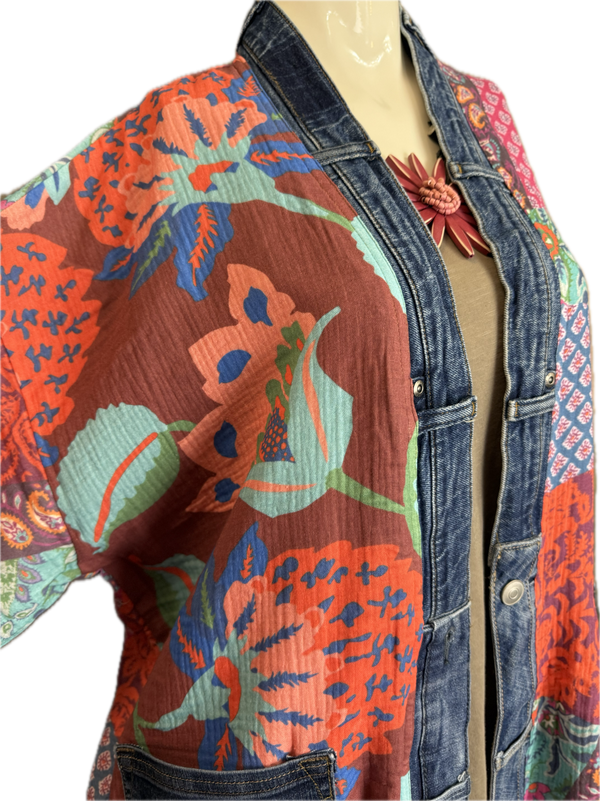 5820 Island Flower Cardigan