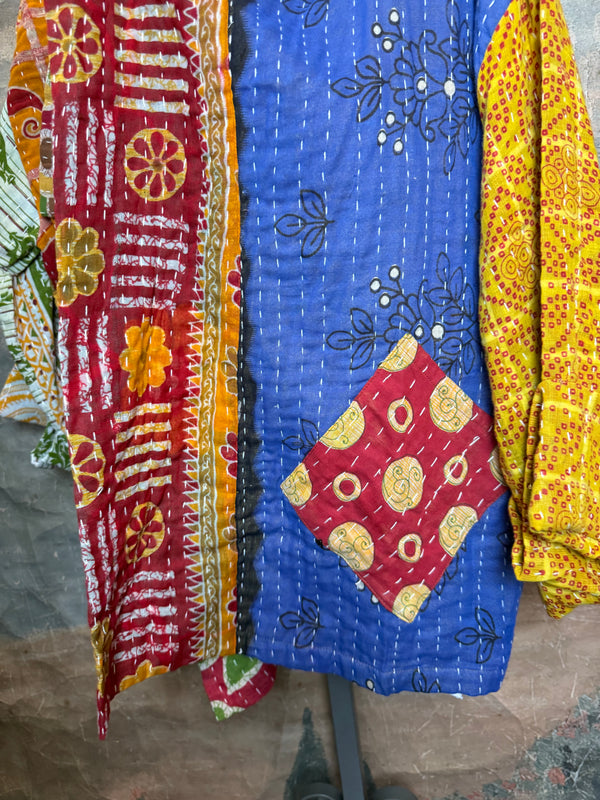 SS6148 Funky Kantha Jacket-Marley C