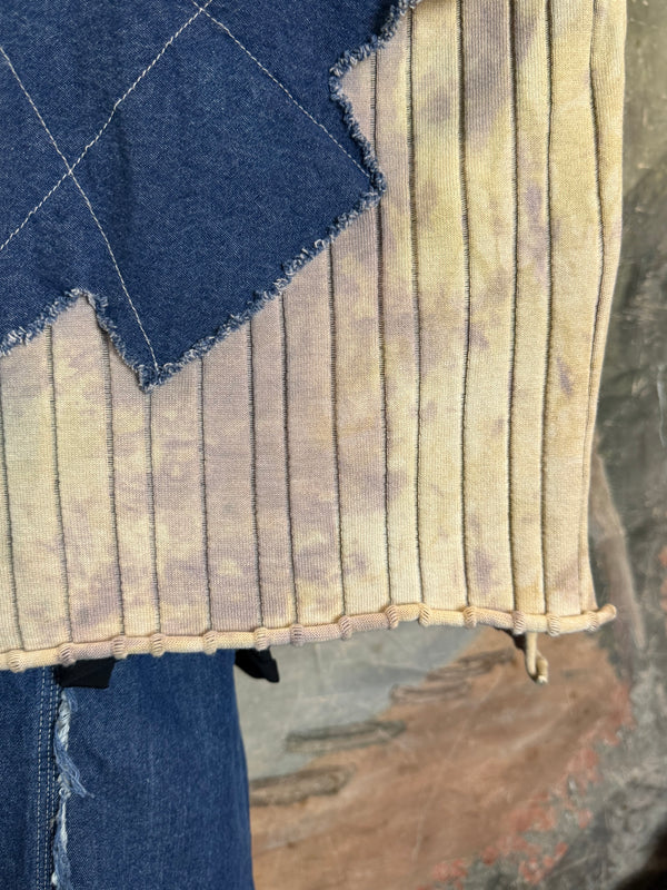 SWD003 West Denim Mix Sweater