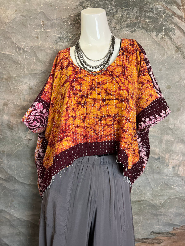 Renew Vintage Kantha Tops-2