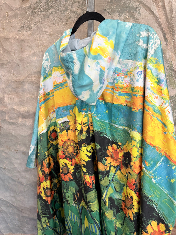Inoah's Artful 2 Look Raincape-Sunny Days