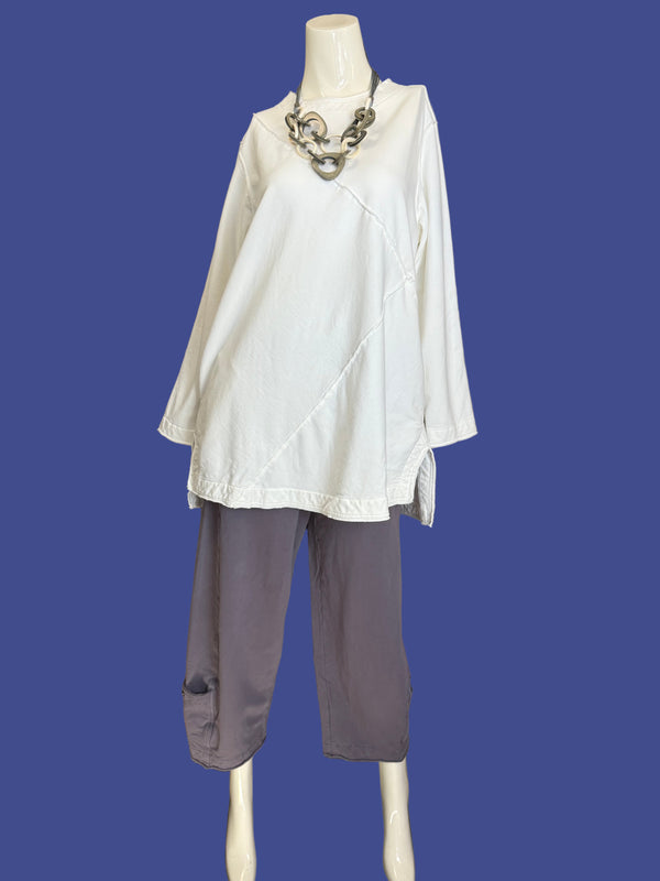 A2996202 L/Slv FE Top-Laundered