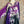 Load image into Gallery viewer, 7063V Block Dyed Justly Top-Violet MIX
