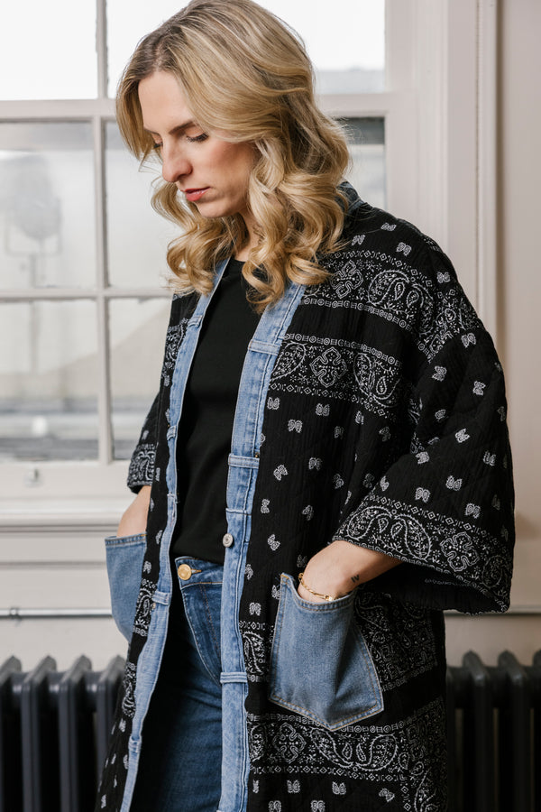 5885 Mackenzie Cardigan-Black