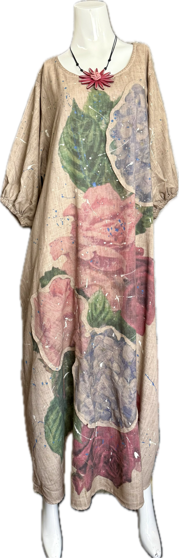 ARB Linen Rose Dress