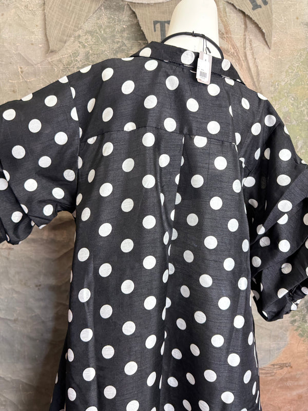 AD26-01 The High-Low Echo Dress-Paris Polka