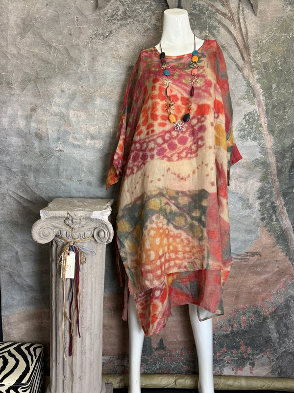 6113PW Santa Maria Tunic Dress