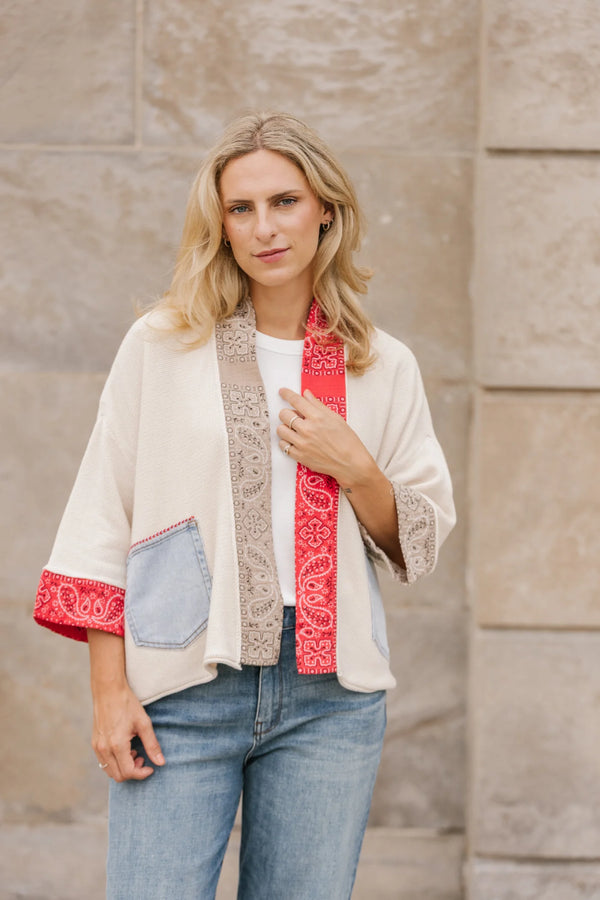 5771 Bandana Cardigan