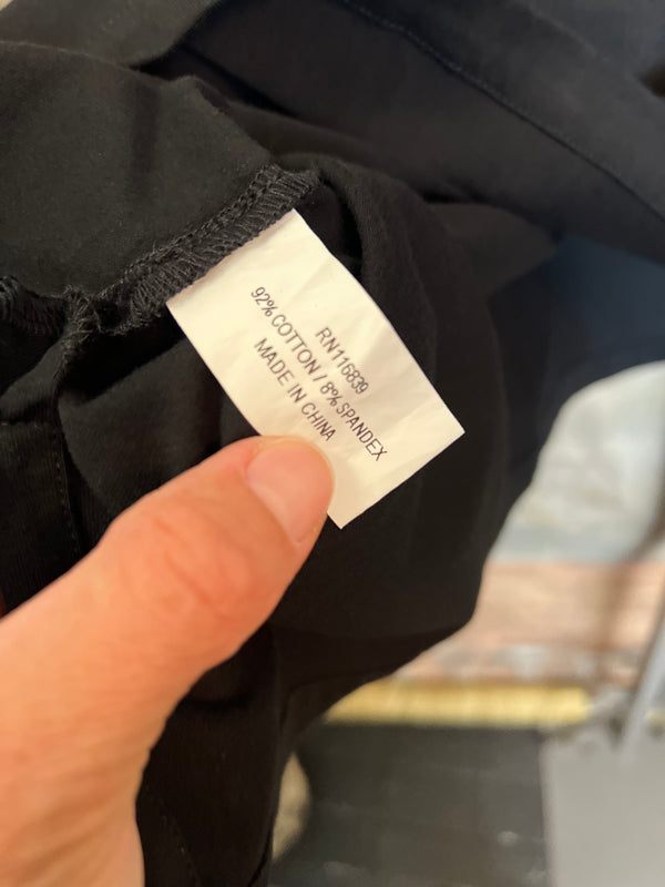 PT1548 Floral Tee Topper-Black