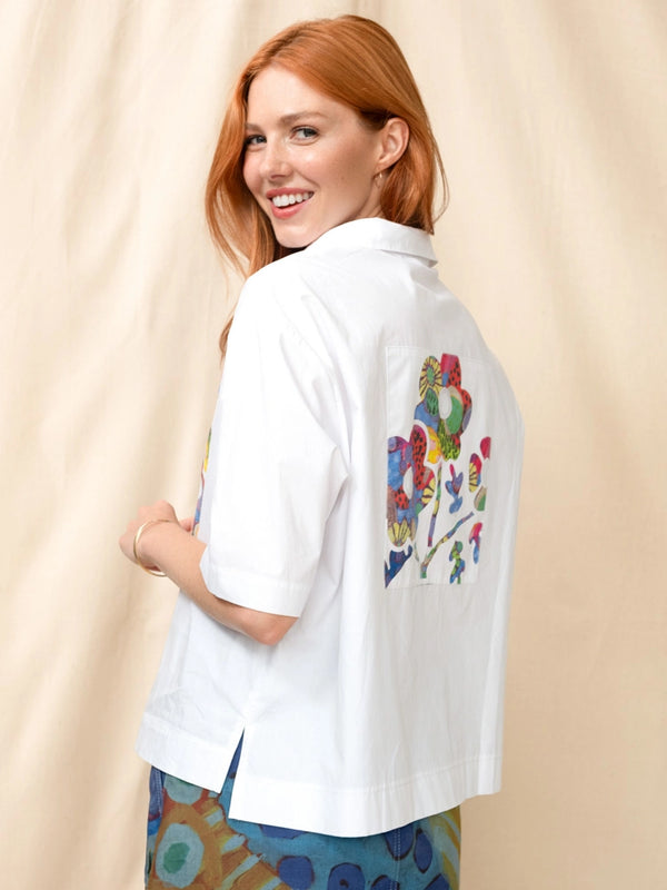 CP-92562 Tropical Short Slv Top