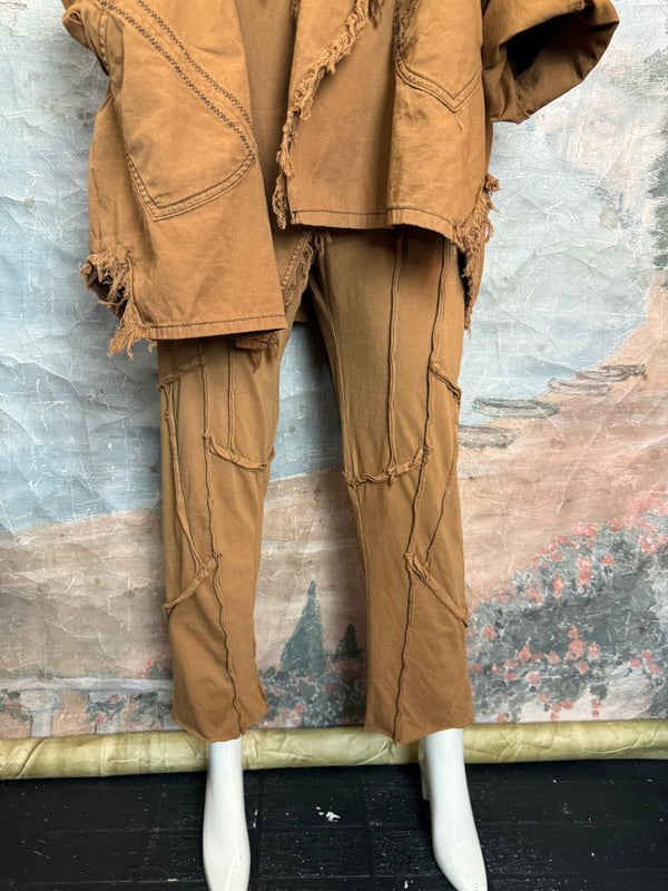 CE732 Link Straight Pant-Camel