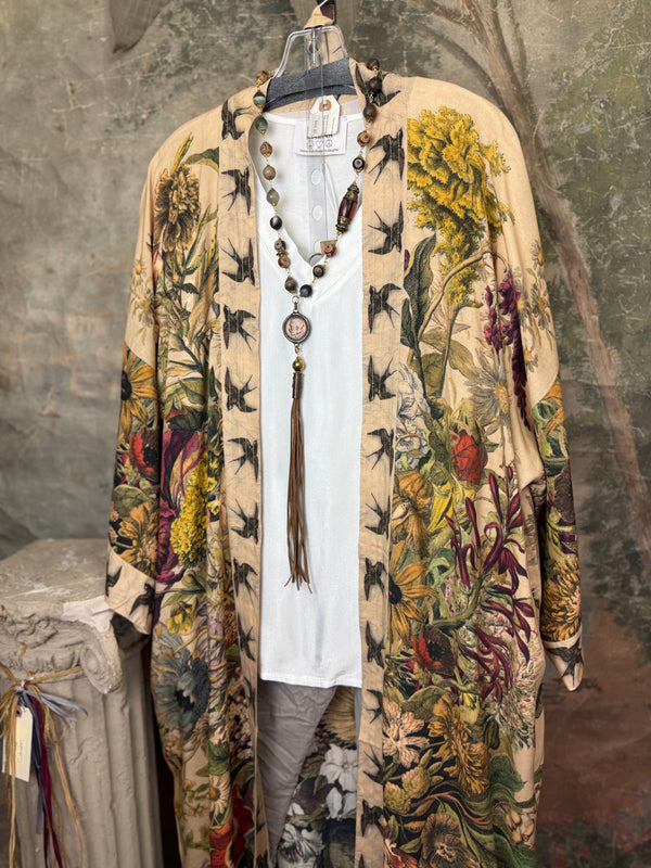 MOTS Opera Duster Kimono Robe-Golden Hour