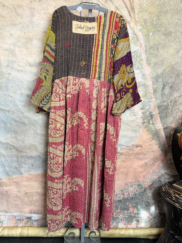 JG-156 Kantha Sunrise Dress-5 MIX