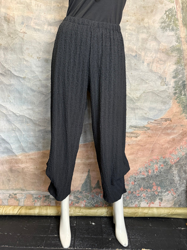 B304 Waffle Knit Harem Pants