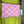 Load image into Gallery viewer, Pink leather quilted crossbody bag with geometric stitching pattern and black adjustable strap on lime green dress - 10
