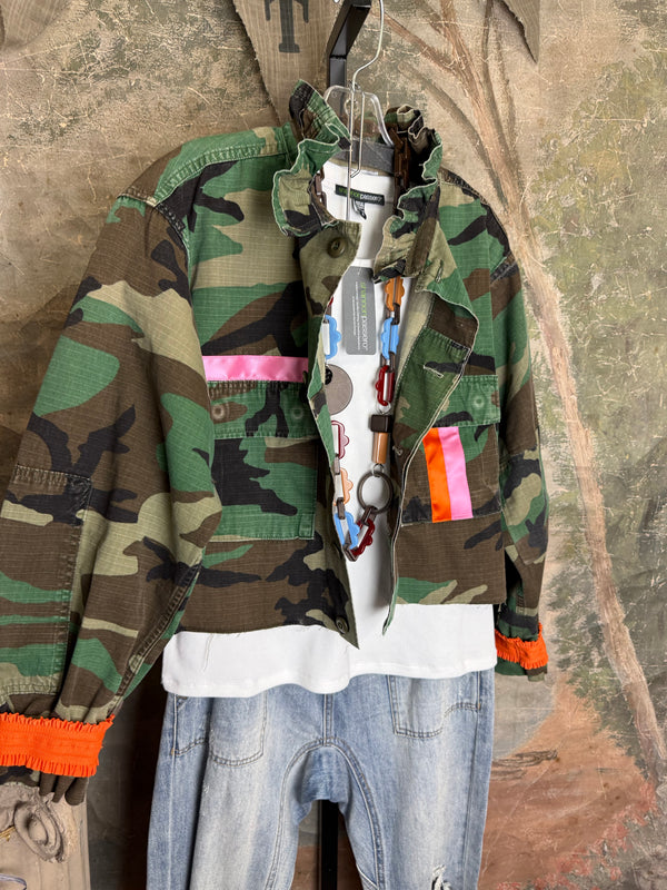 CT Remix Camo Spunk Ruffled Jkt
