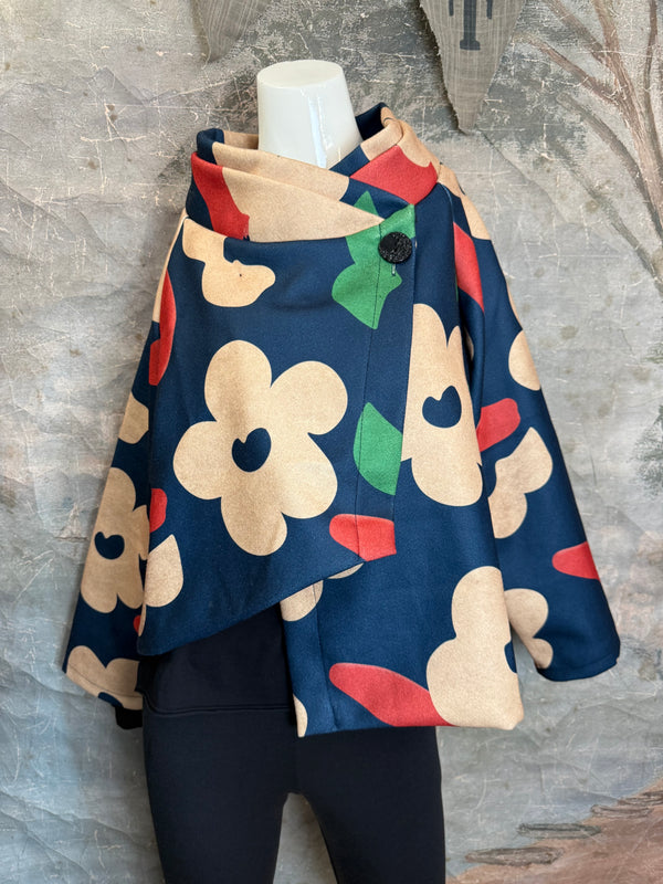 91813 Asym Floral Cropped JTK-TEAL